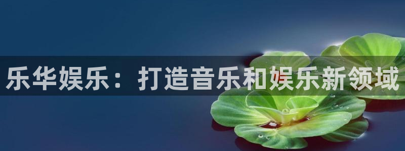 南宫焦点娱乐官网下载链接：乐华娱乐：打造音乐和娱乐新领域